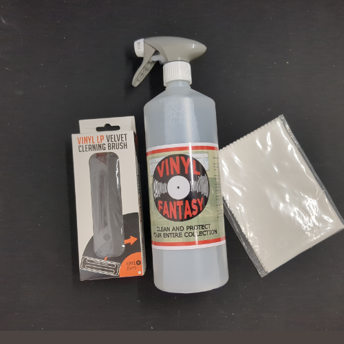 Cleaning kits to help keep your precious collection in tip top condition.
